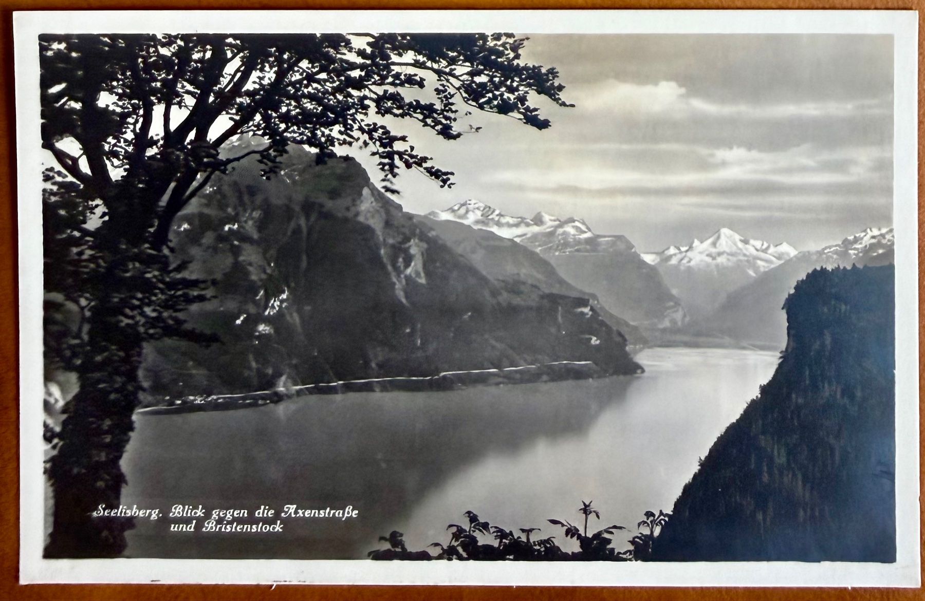 Cartoline postali: Seelisberg - blick Axenstrasse - Antik – Usato da Lutry venduto da Ediego