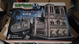 Puzzle 3D Wrebbit Notre-Dame de Paris - 830 pièces !