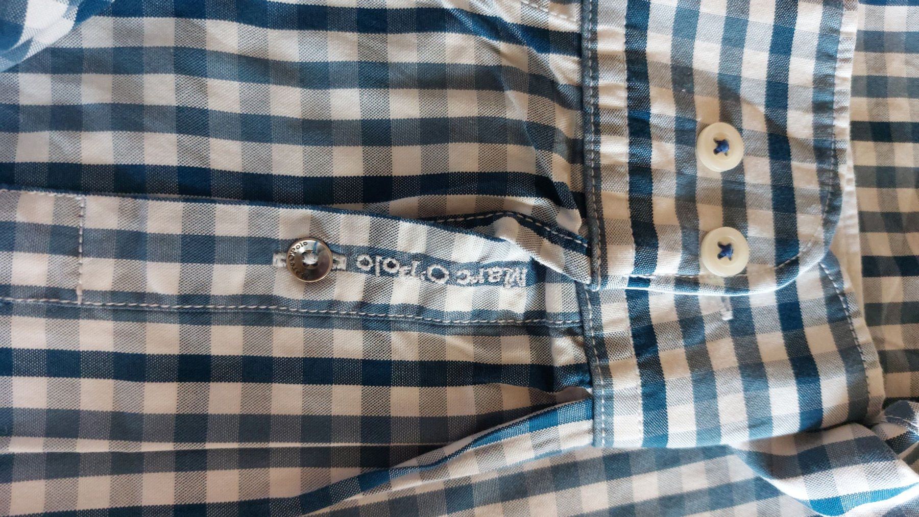 Hemden: Herrenhemd Marc 0'Polo Slim Fit – Neu (gemäss Beschreibung) aus Frauenkappelen von regenundbogen 1