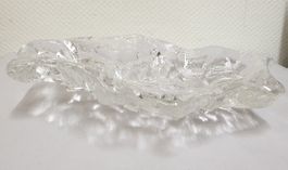 Schwere asymetrische Glasschale