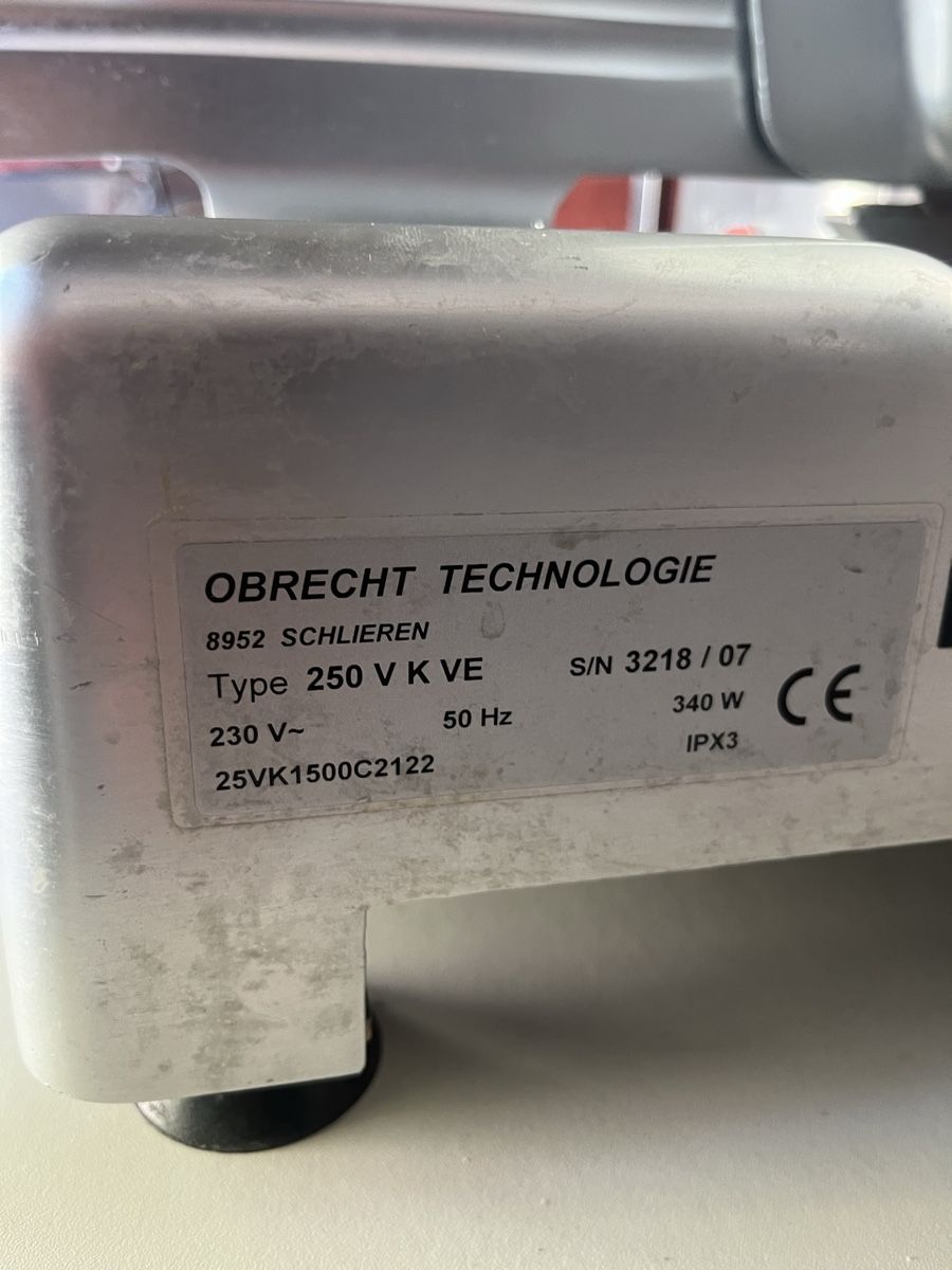 Berkel Elettrodomestici da cucina: Berkel Fleischschneider 250 VK VE  – Usato da Flaach venduto da Auto6011 2