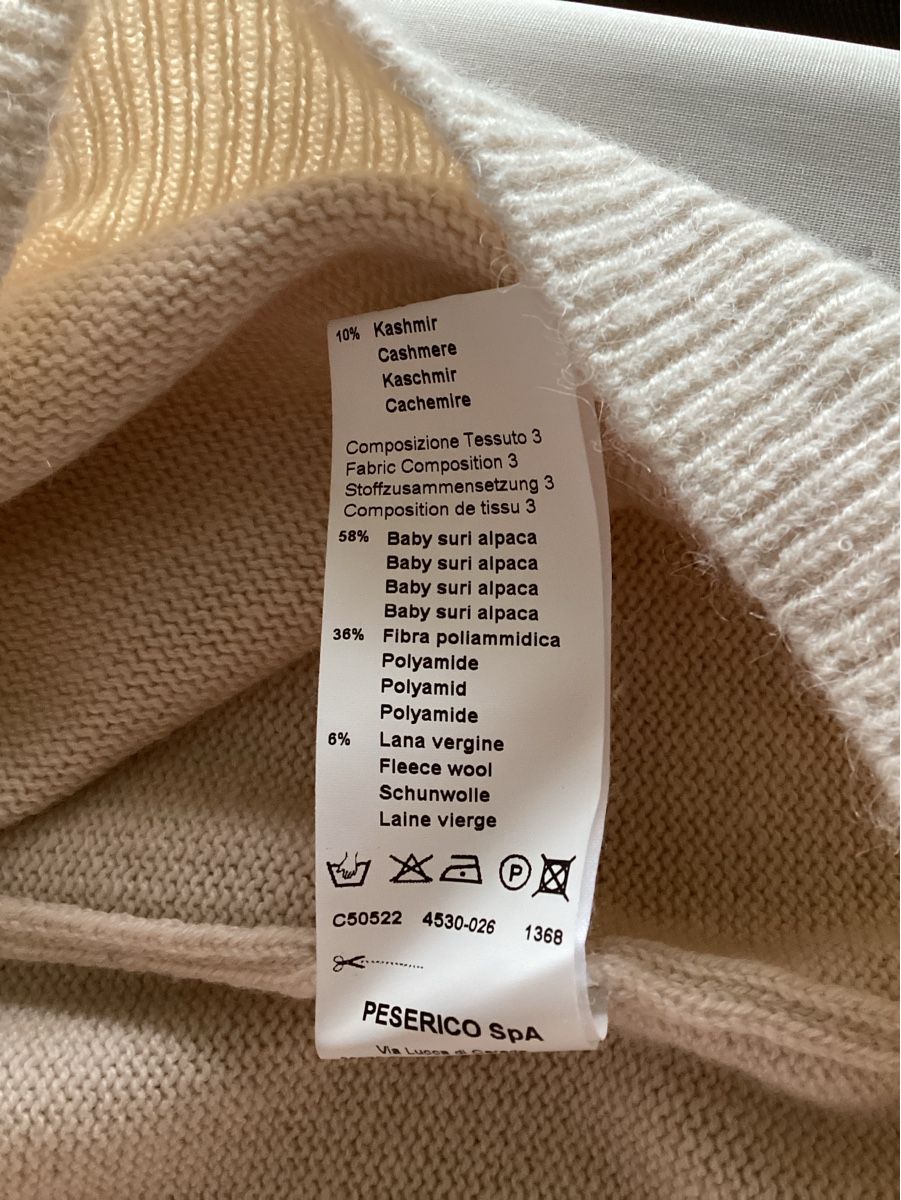Peserico Robes: Peserico, Strickkleid, Gr. 46 it. – D'occasion à Salenstein par Esprit57 6
