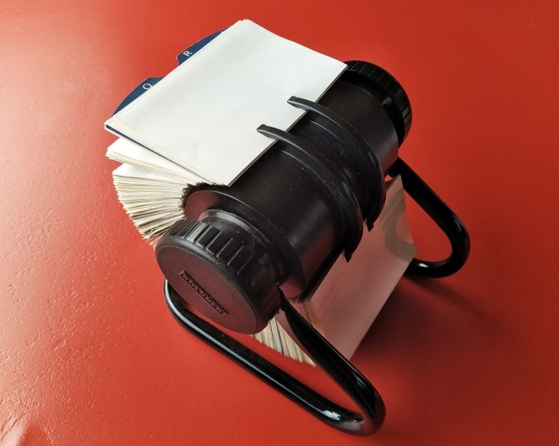 Raccoglitori: Rolodex - 600 fiches  – Usato da Morgins venduto da Laurentcorinne