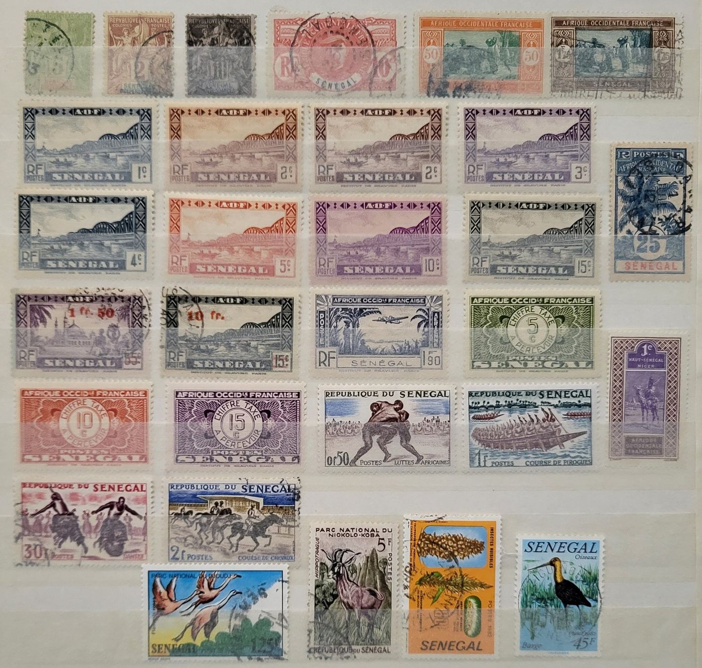 Tutti i francobolli: Senegal, Lot – Nuovo (secondo la descrizione) da Castione venduto da Rx-stamps