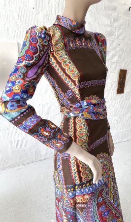 Vintage 70er Jahre Kleid II Vera Mont