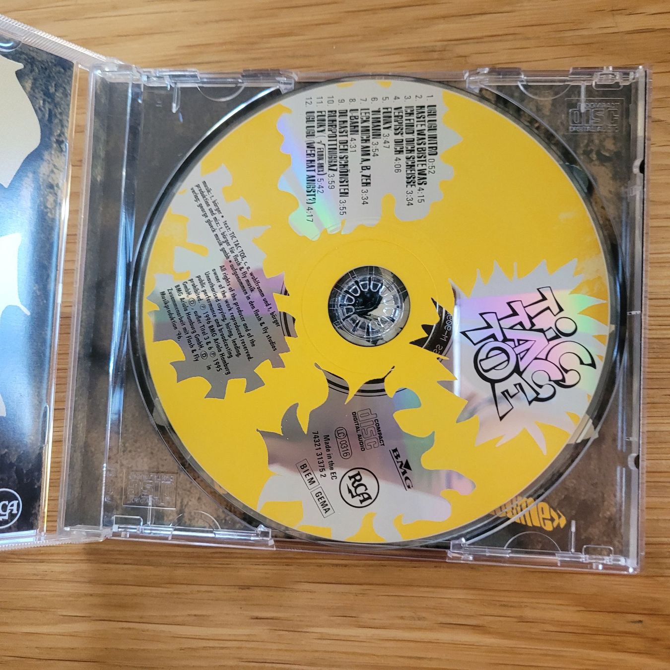 CD: CD Tig Tag Toe – Usato da Biel/Bienne venduto da Destockweb 1