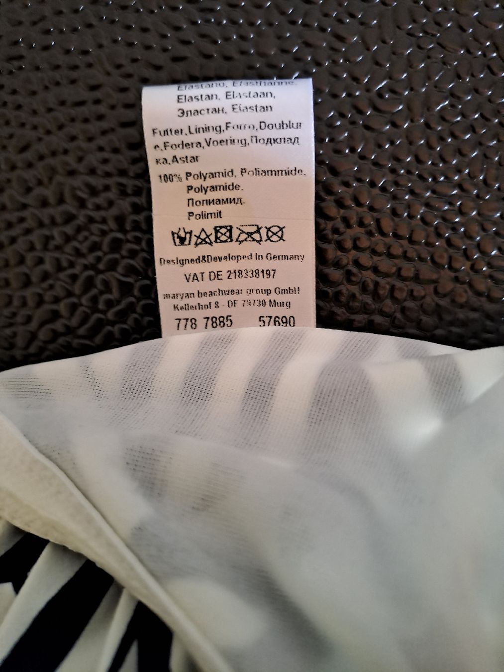 Costumi da bagno & Bikini: Lidea Bikini-Set Grösse 40/E dunkelblau weiss neuwertig – Nuovo e nell'imballaggio originale da Basel venduto da Sevenaa 9