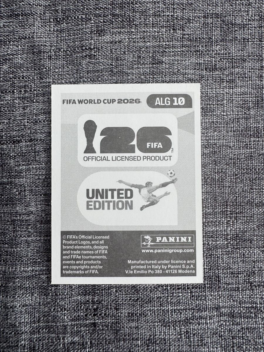 Panini Carte collezionabili: Panini WM 2026 - ALG 10 – Nuovo e nell'imballaggio originale da Fribourg venduto da LaDegote 1