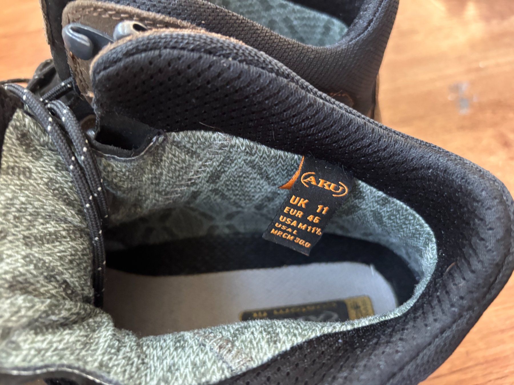 Herrenschuhe: Wanderschuhe Aku braun Grösse 46 – Gebraucht aus Muttenz von due_z7qf 1