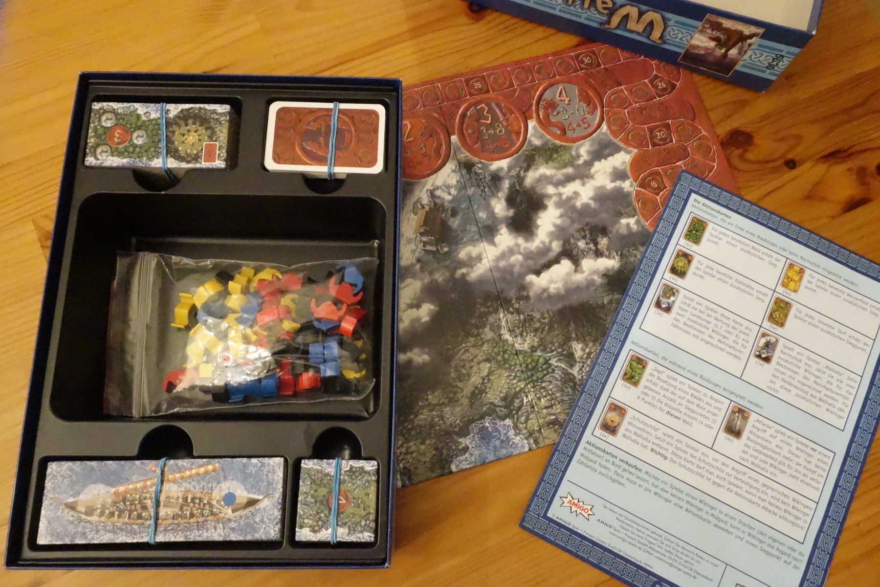 Amigo Giochi: Walhalla Gesellschaftsspiel (Wikinger, Drachenschiff) – Usato da Büren NW venduto da Arngrimur 1