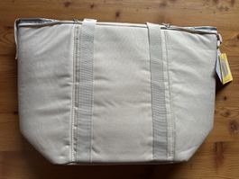 Kühltasche mit Schultergurt - 22 Liter - beige - Neu