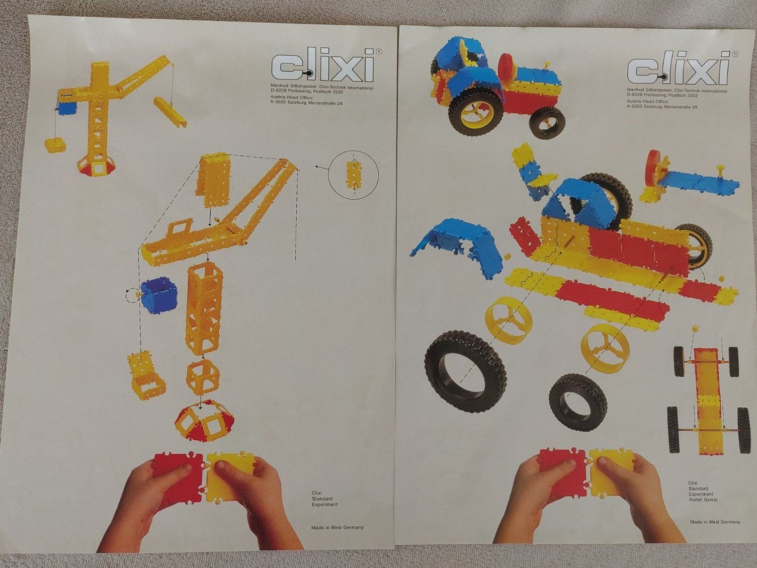 Clics Kit di costruzioni: Vintage clixi Bausteine Konvolut – Usato da Strengelbach venduto da Phorensic_30 7