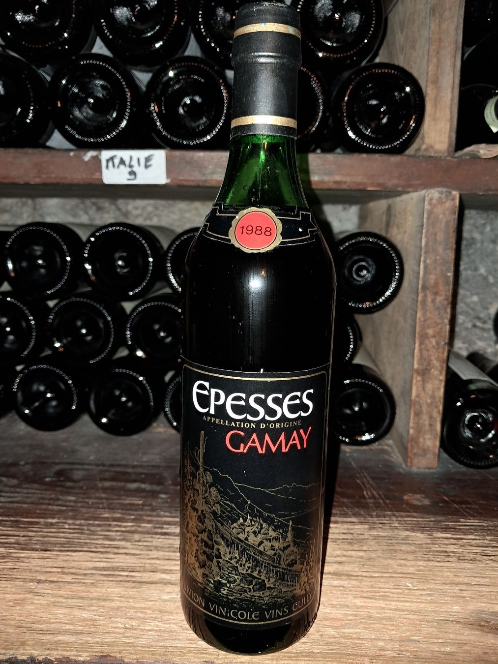 Vino: Epesses gamay union viticole de cully 1988 – Nuovo e nell'imballaggio originale da Le locle venduto da juliensaran