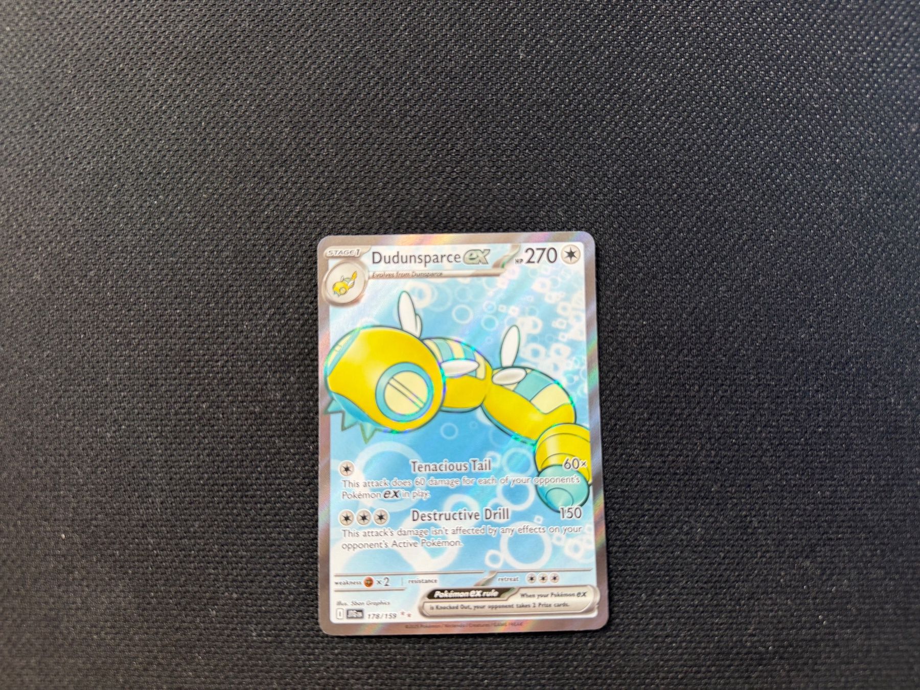 Pokémon Cartes à collectionner: Dudunsparce ex 178/159 – D'occasion à Zürich par mountainwizard00