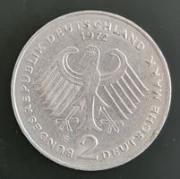 2 Deutsche Mark 1972 F BRD Germany Münze Money Coin Monnaie