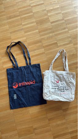  2 Intrepid Stofftaschen