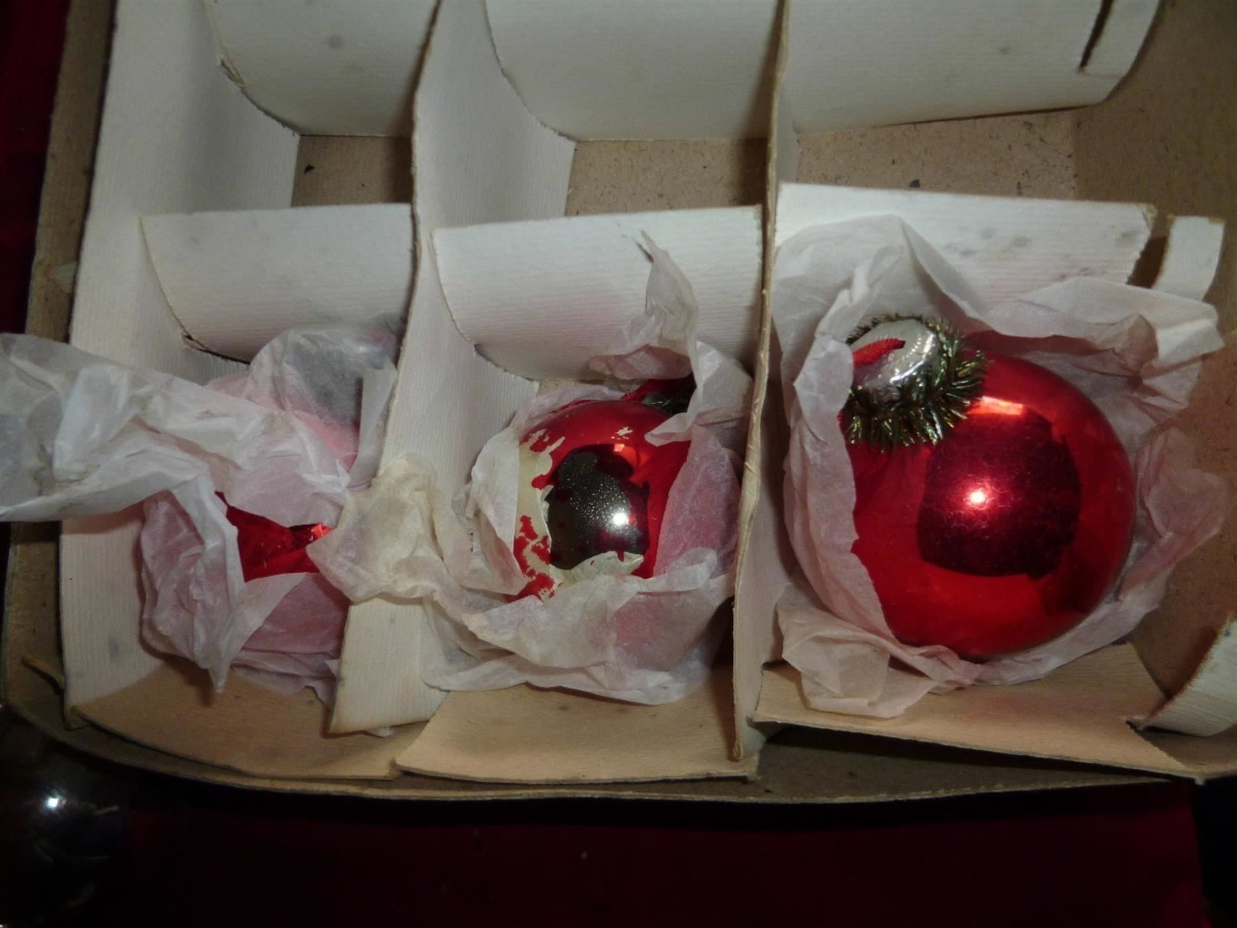 Alle Dekorationen: 12 Weihnachtskugeln Christbaumschmuck Weihnacht Baum Déco – Neu und originalverpackt aus Luzern von Weihnachtsschmuck 7
