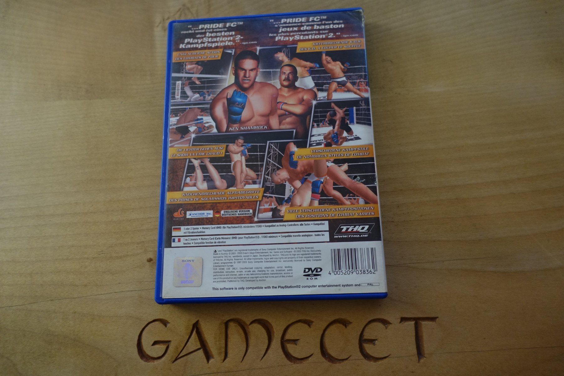 Sony Giochi: Pride FC: Fighting Championships – Difettoso da Steinach venduto da Gamecet 3