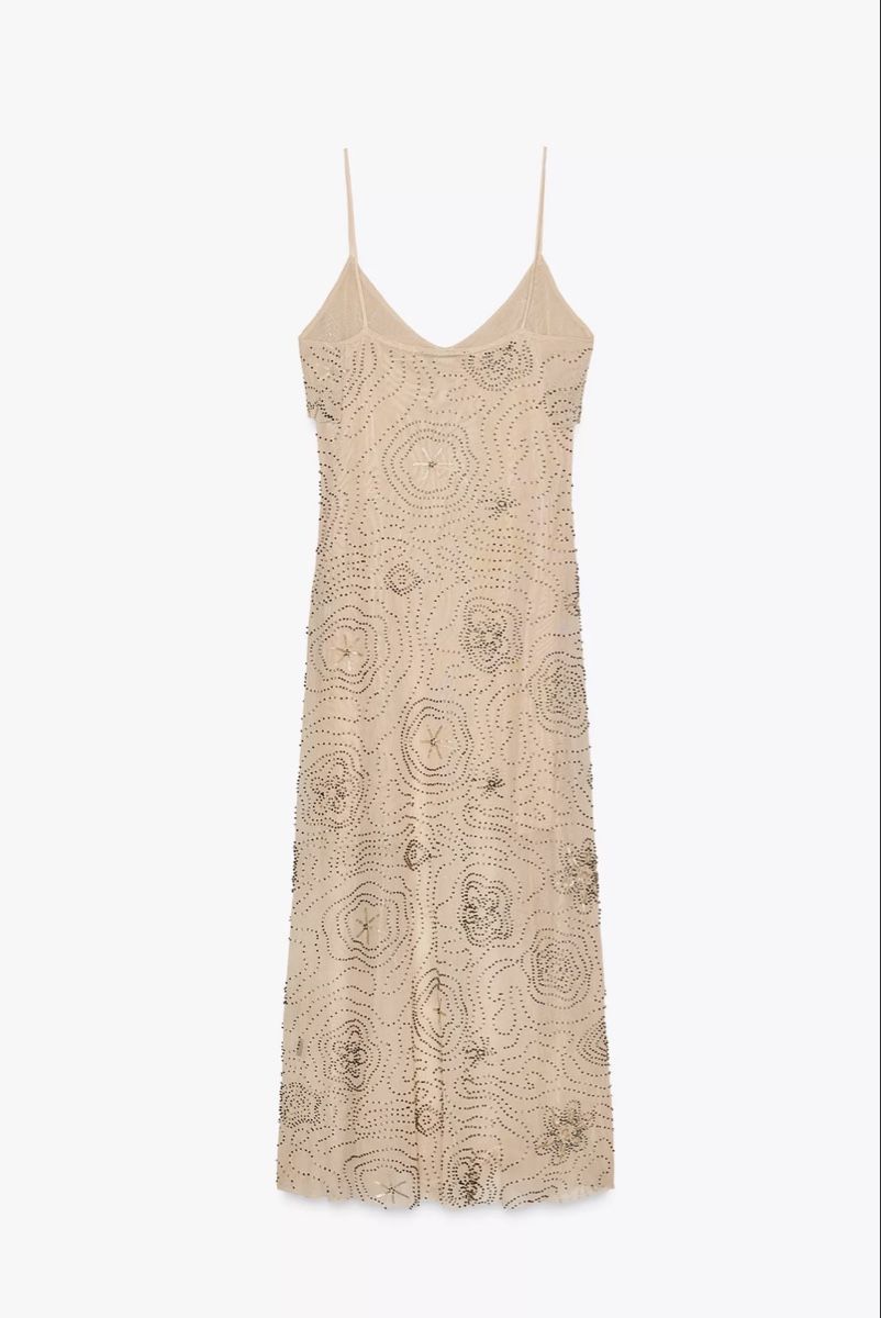 Vestiti: Perlenbesetztes Midikleid Größe S/Robe mi-longue perlée S – Nuovo e nell'imballaggio originale da Veyras venduto da ValClasse 6