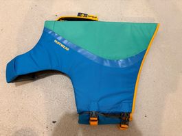 Ruffwear Float Coat in Azure Teal XL