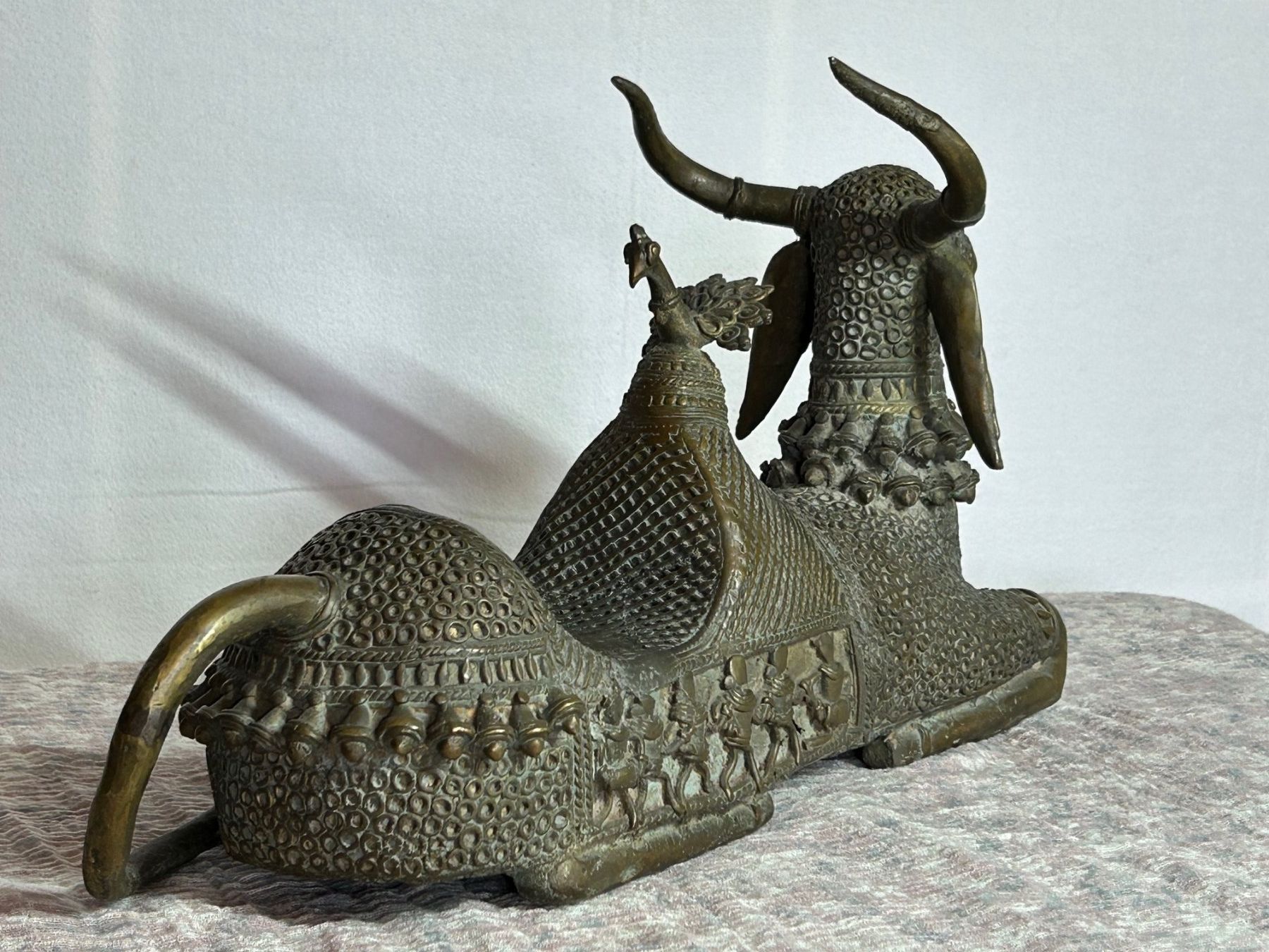 Sculture & Statue: Nandi "der Glückliche" / Buckelstier aus Bronze – Nuovo (secondo la descrizione) da Rocourt venduto da Vijay02 7