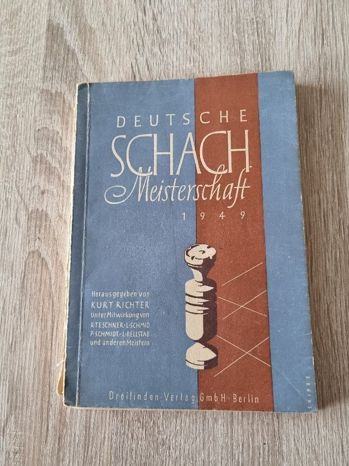 Libri: Schachbuch Deutsche Schachmeisterschaft 1949 – Usato da Muttenz venduto da Langerochade