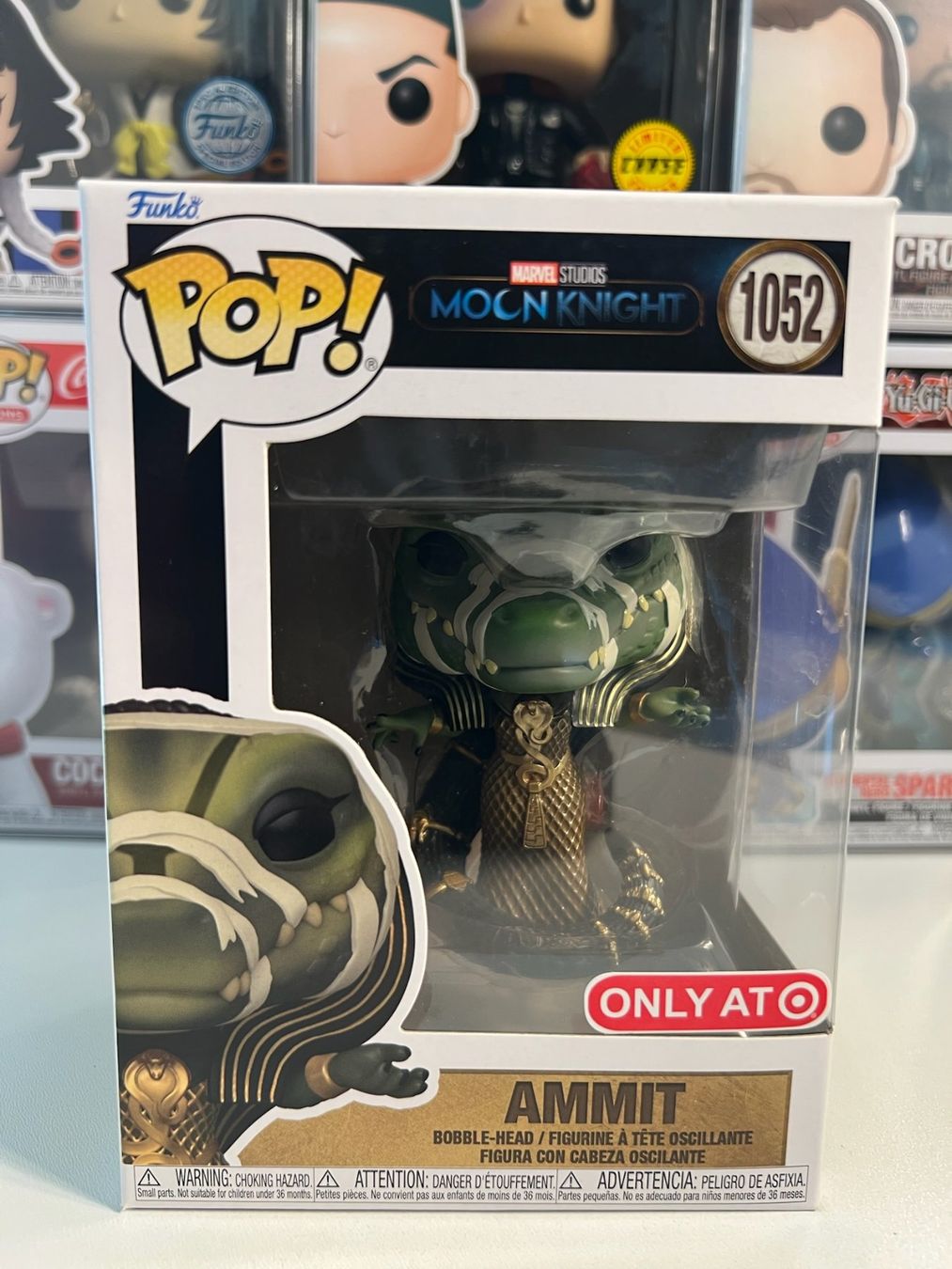 Funko Figuren: Funko POP! Marvel Moon Knight - Ammit Edition Limitée Target – Neu und originalverpackt aus Le Mouret von perfectbijou