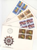 SBK 603 - 606 im 4er-Block FDC Philswiss