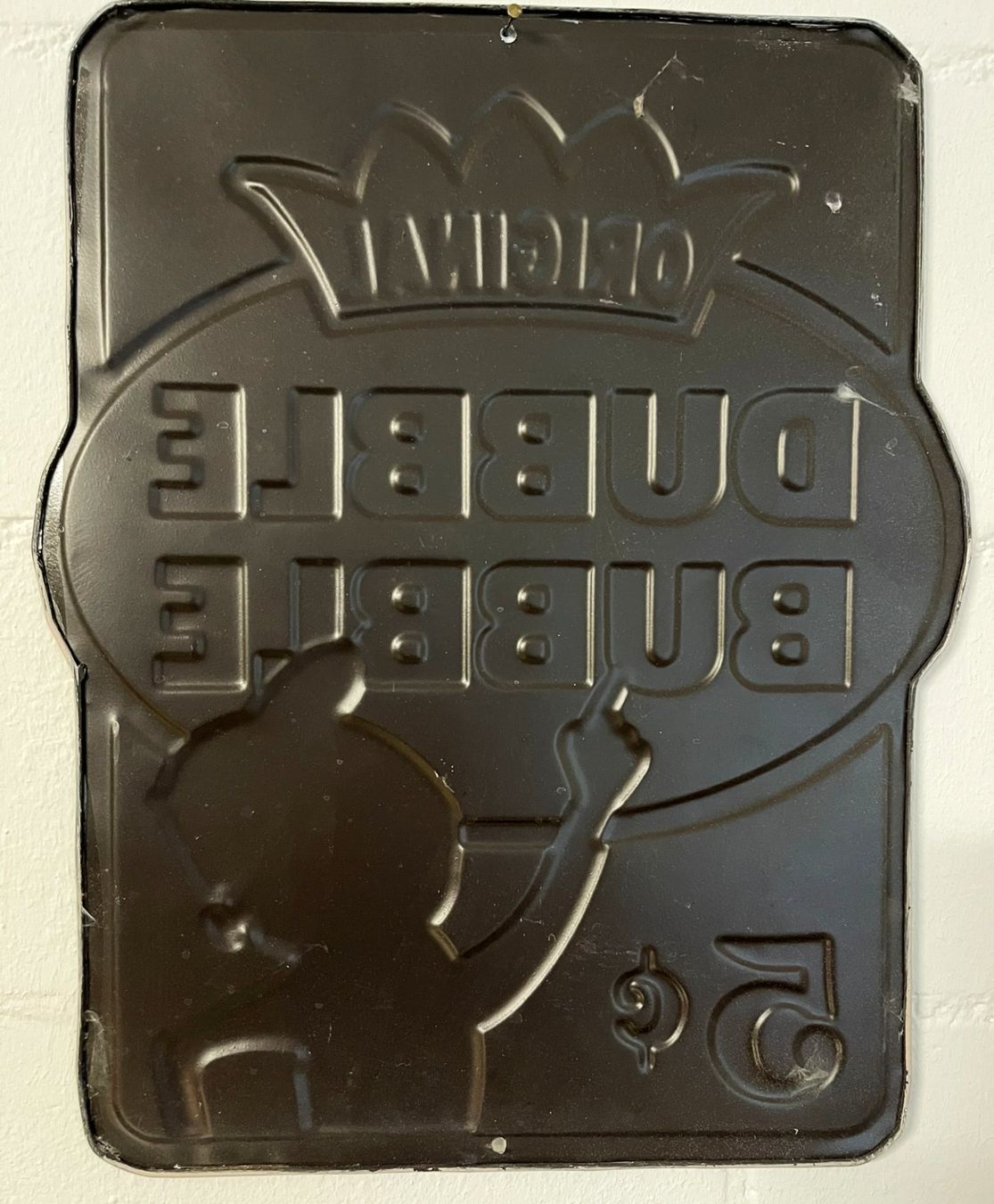 Insegne: Blechschild DUBBLE BUBBLE – Usato da Frenkendorf venduto da Yard-Sale-2000 1