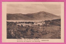 Immensee 1938 Betlehem mit Zugersee und Rossberg