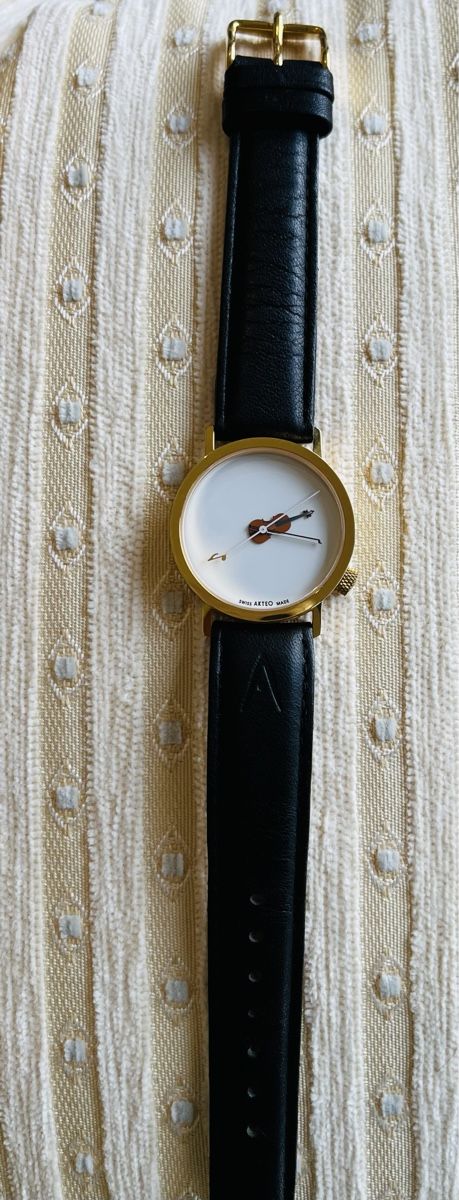 Orologi: Armbanduhr mit Violine-Zeiger – Nuovo (secondo la descrizione) da Bözberg venduto da JRose19