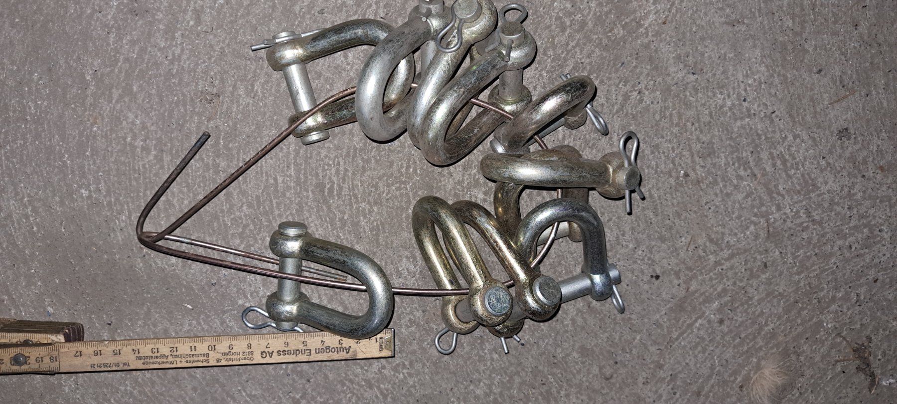 Ferramenta: 10 Schäkel – Nuovo e nell'imballaggio originale da Wädenswil venduto da mh012