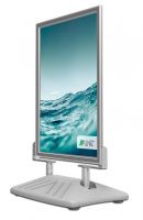 Kundenstopper A1–Wind-Display–MitWassertank–Gehwegaufsteller