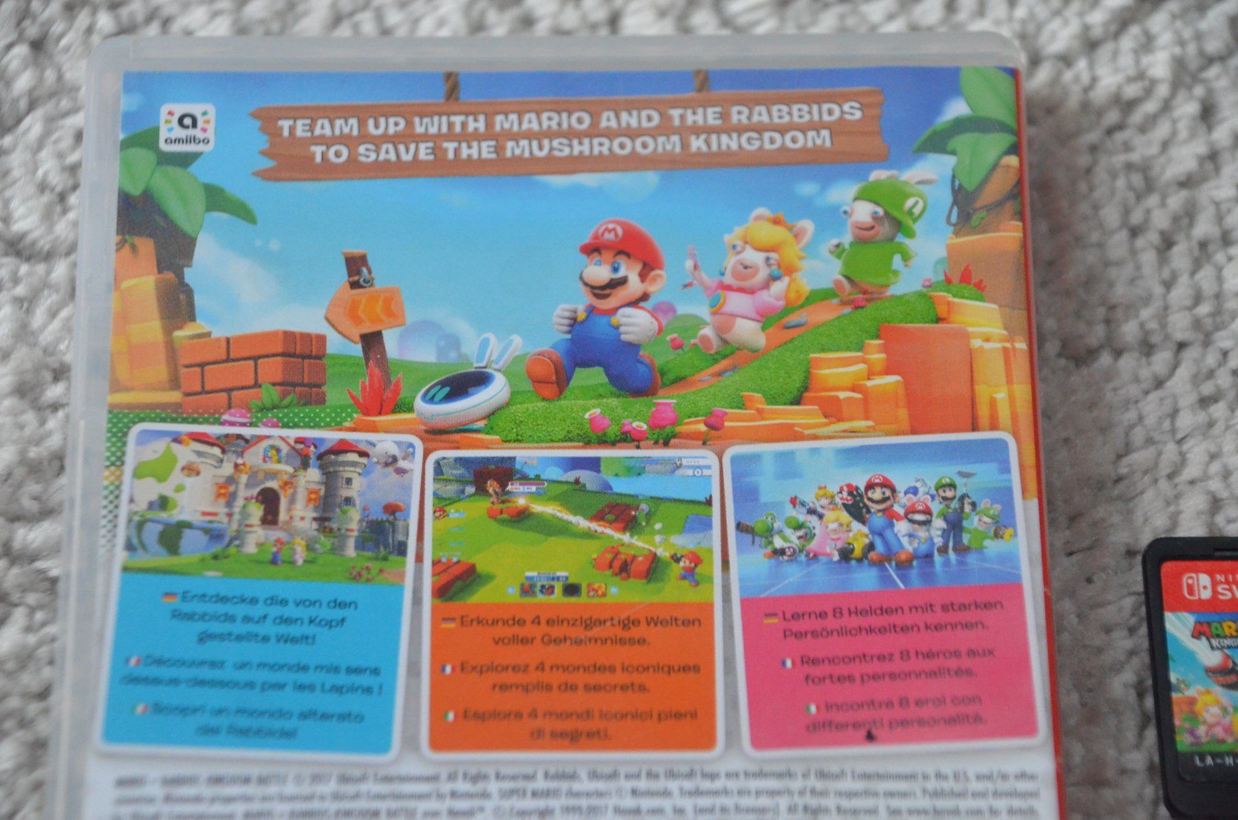 Nintendo Giochi: Mario + Rabidds Kingdom Battle Nintendo Switch – Usato da Collonges venduto da arashee 2