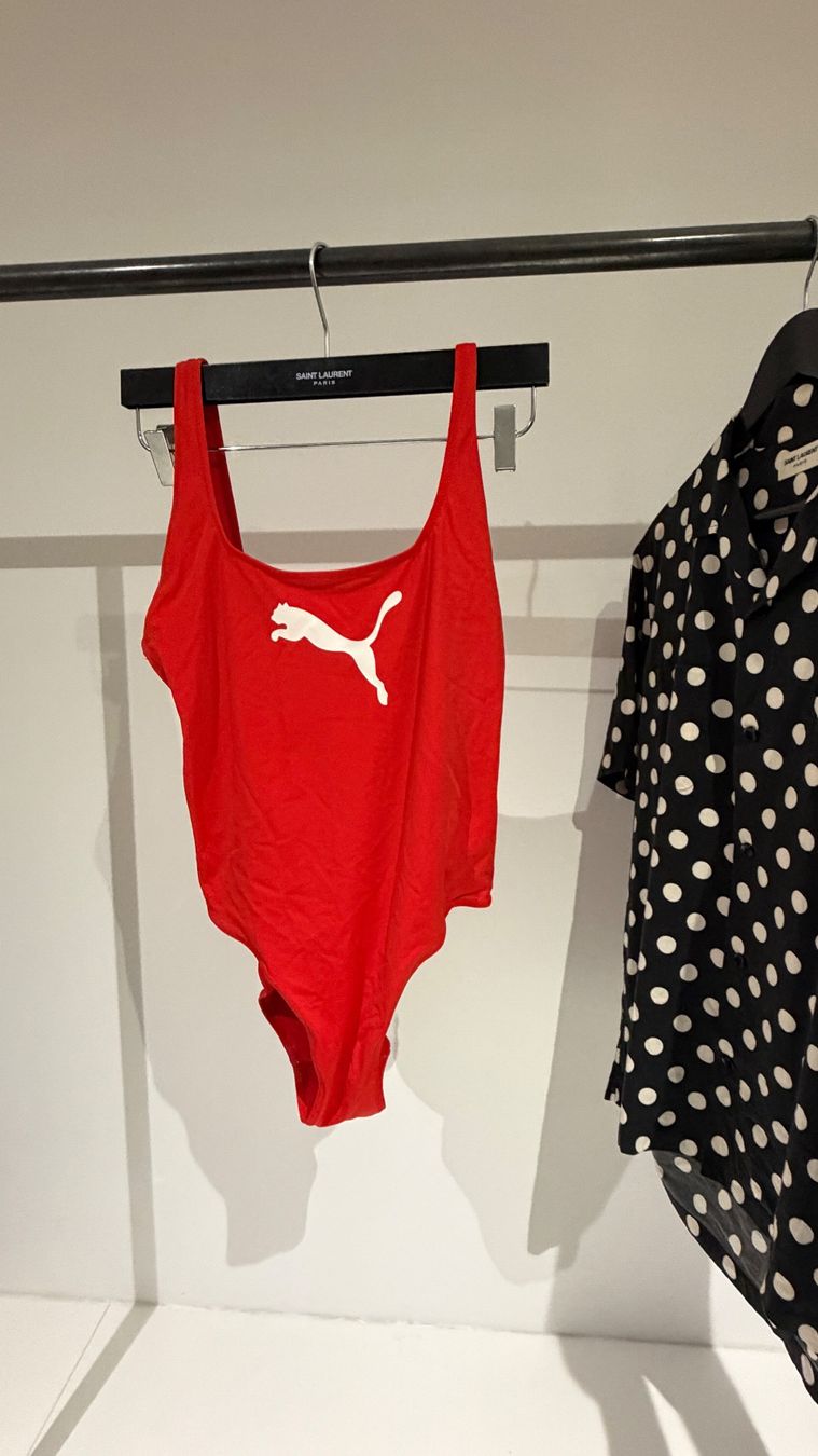 Puma Costumi da bagno & Bikini: Maillot de bain rouge Puma – Usato da giffers venduto da sev_c9x9