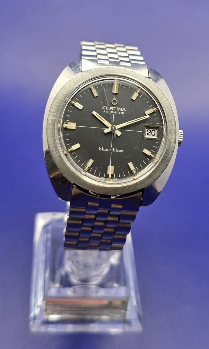 Certina Orologi: CERTINA AUTOMATIC DATE BLUE RIBBON SWISS MADE UHR – Usato da Neftenbach venduto da Taschen-Uhren 5