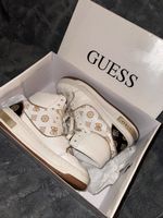 Guess Sneakers Damen Weiss/Gold Grösse 38 mit Schachtel