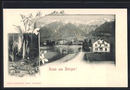 Bönigen, Strassenpartie am Ortseingang,