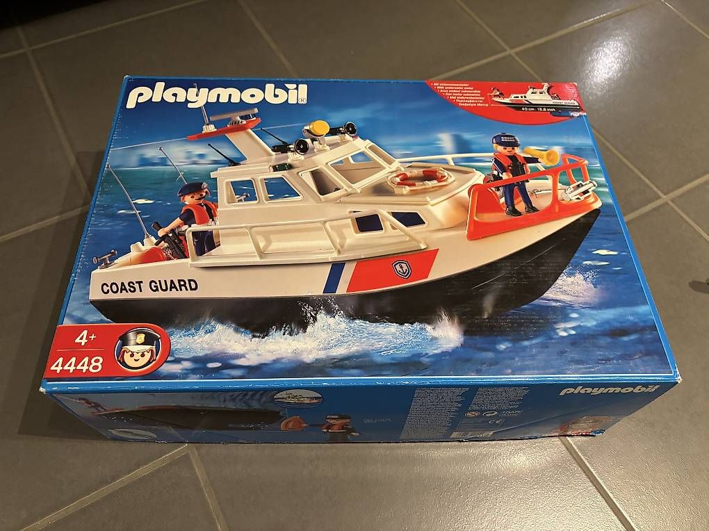 Giocattoli: Playmobil Boot Küstenwache 4448 – Usato da Riaz venduto da economie_circulaire 2