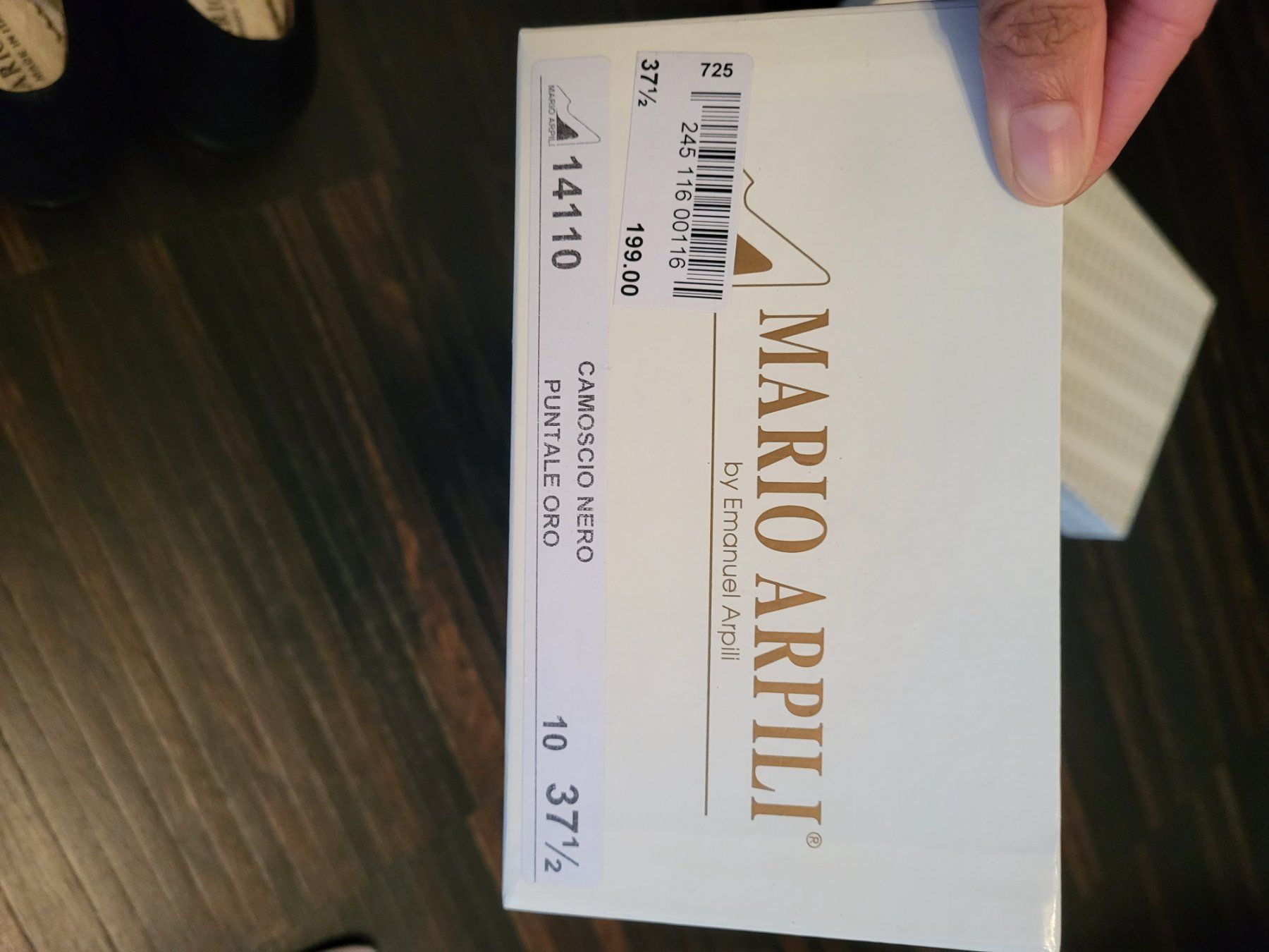 Scarpe da donna: Ballerinas, schwarz-gold mit spitzer Form – Usato da Zürich venduto da sueth 2