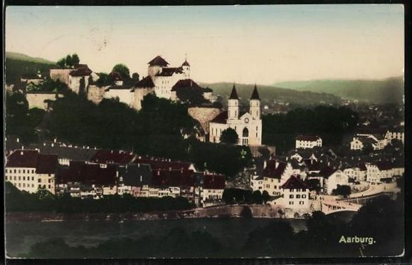 Ansichtskarten: AK Aarburg, Blick in den Ort – Gebraucht aus Berlin von bartko-reher