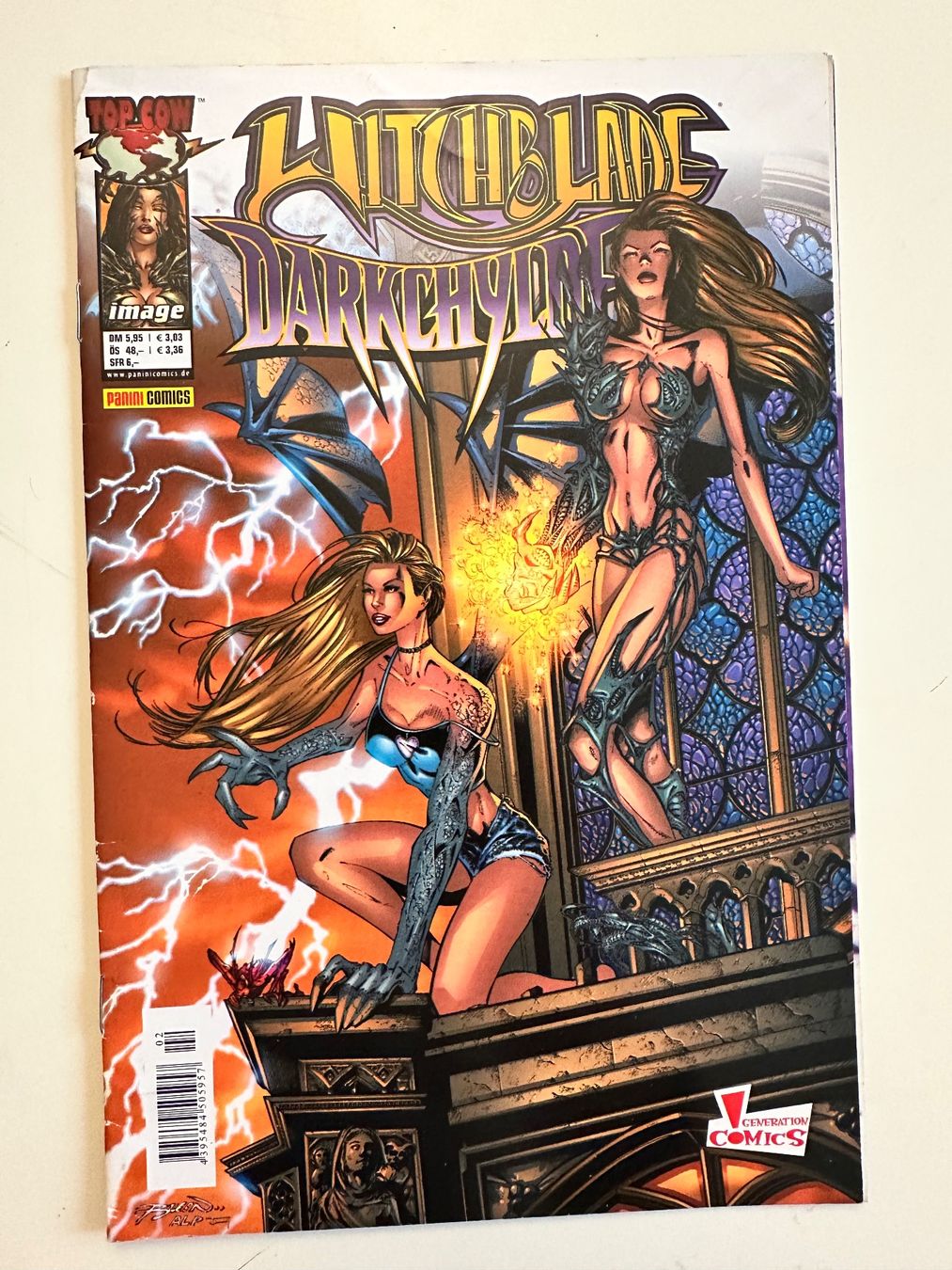 Fumetti: WITCHBLADE DARKCHYLDE - PANINI COMICS - INKL. POSTER – Usato da Münsingen venduto da Ganjam