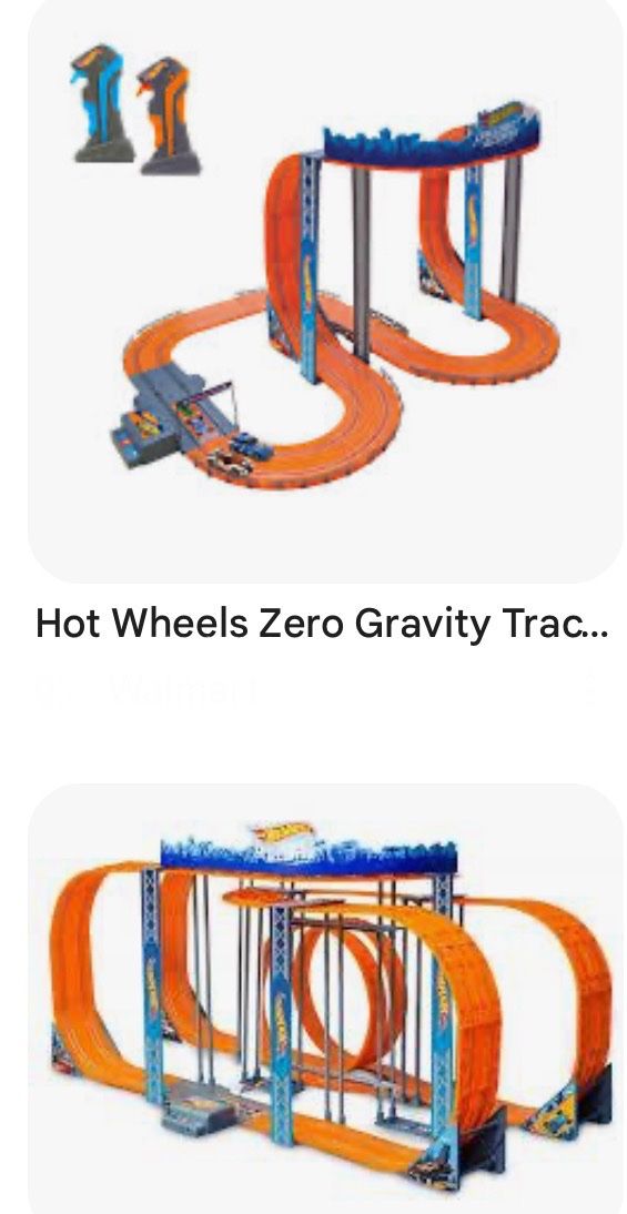 Hot Wheels Rennbahnen: Doppelpack Hot Wheels Zero Gravity Rennbahn im Doppelpack – Neu (gemäss Beschreibung) aus Winkel von gatta