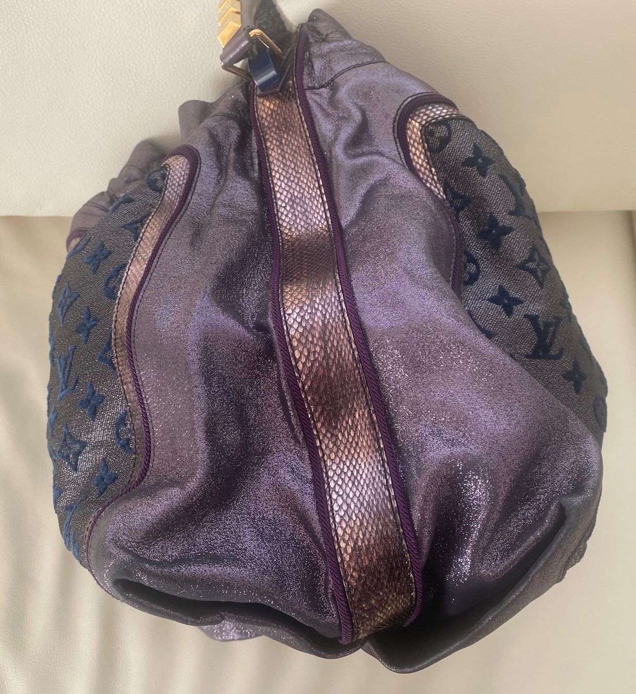Louis Vuitton Sacs femmes: LOUIS VUITTON Printemps Vintage Python Leder Tasche – Neuf (Voir description) à Winkel par ferrari2022 4