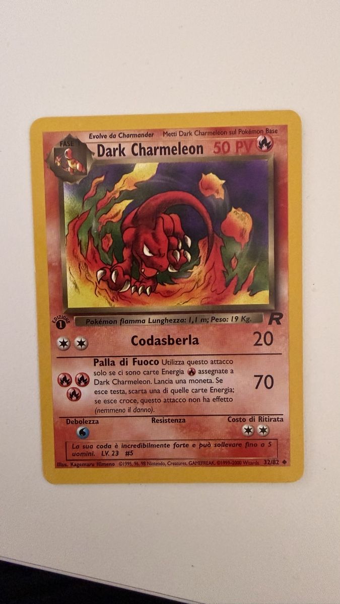 Pokémon Cartes à collectionner: Pokemon 1 edition charmeleon team rocket – D'occasion à Caslano par tuning21