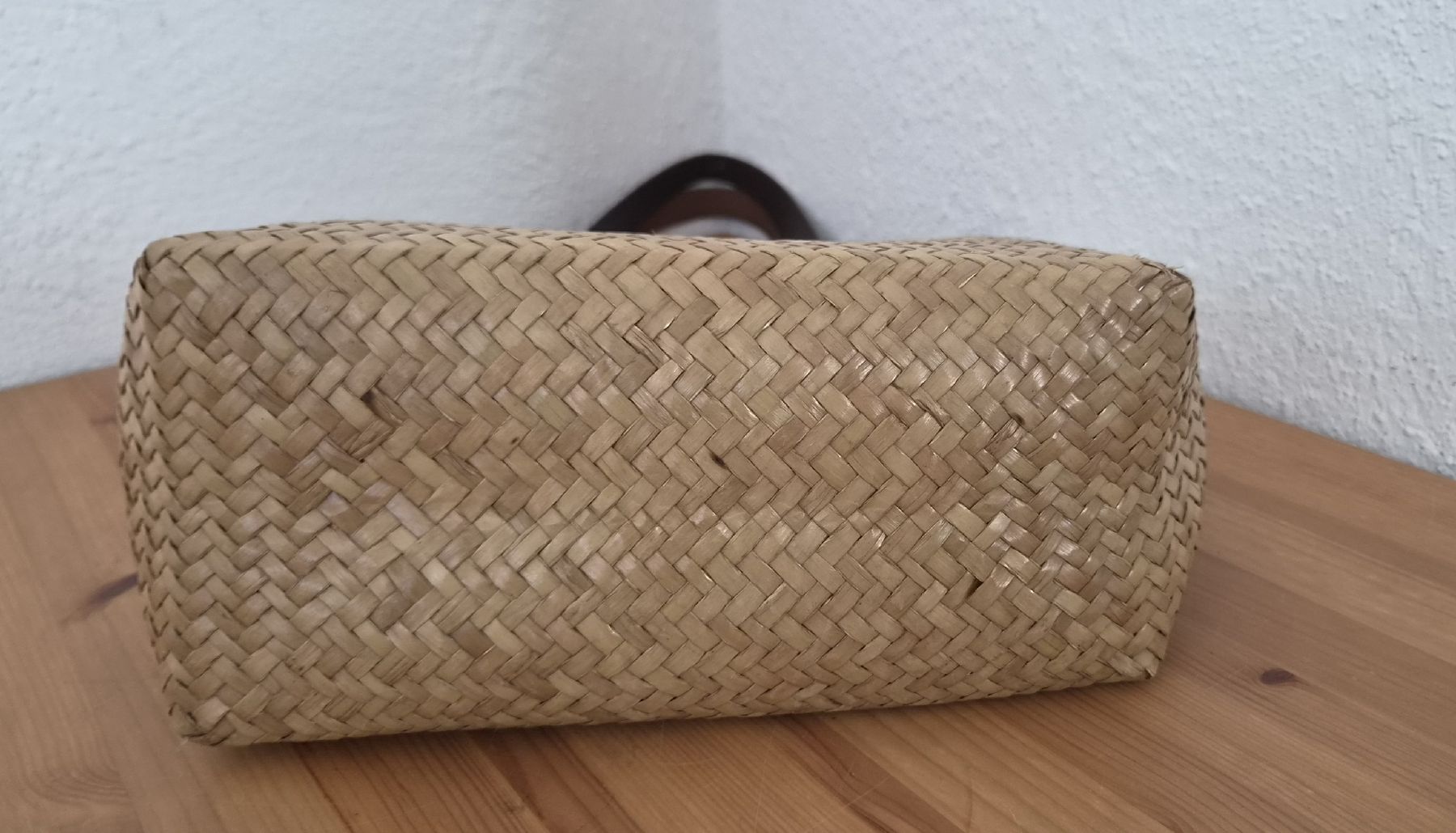 Borse da donna: Korbtasche Tasche Shopper Handmade Strohtasche – Usato da Affoltern am Albis venduto da thingsANDthings 3
