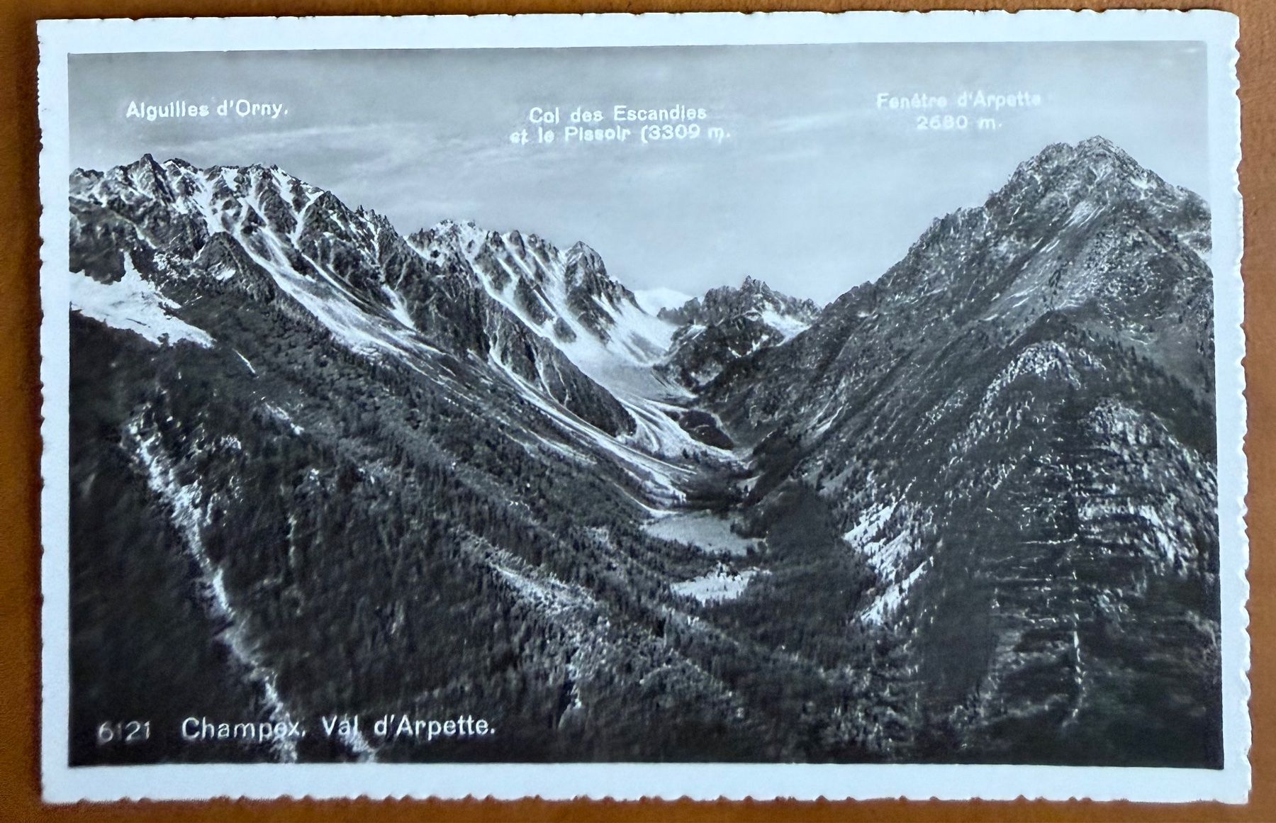 Cartoline postali: Champex - Val d'Arpette 1939 – Usato da Lutry venduto da Ediego
