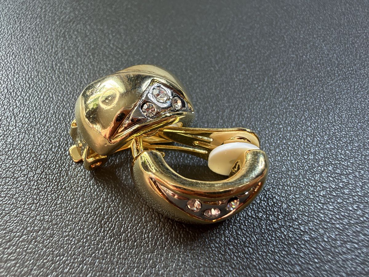 Ohrringe & -stecker: Vintage Ohrringe Clips Luxus Modeschmuck   – Gebraucht aus Lamone von LaCantinaMagica 4