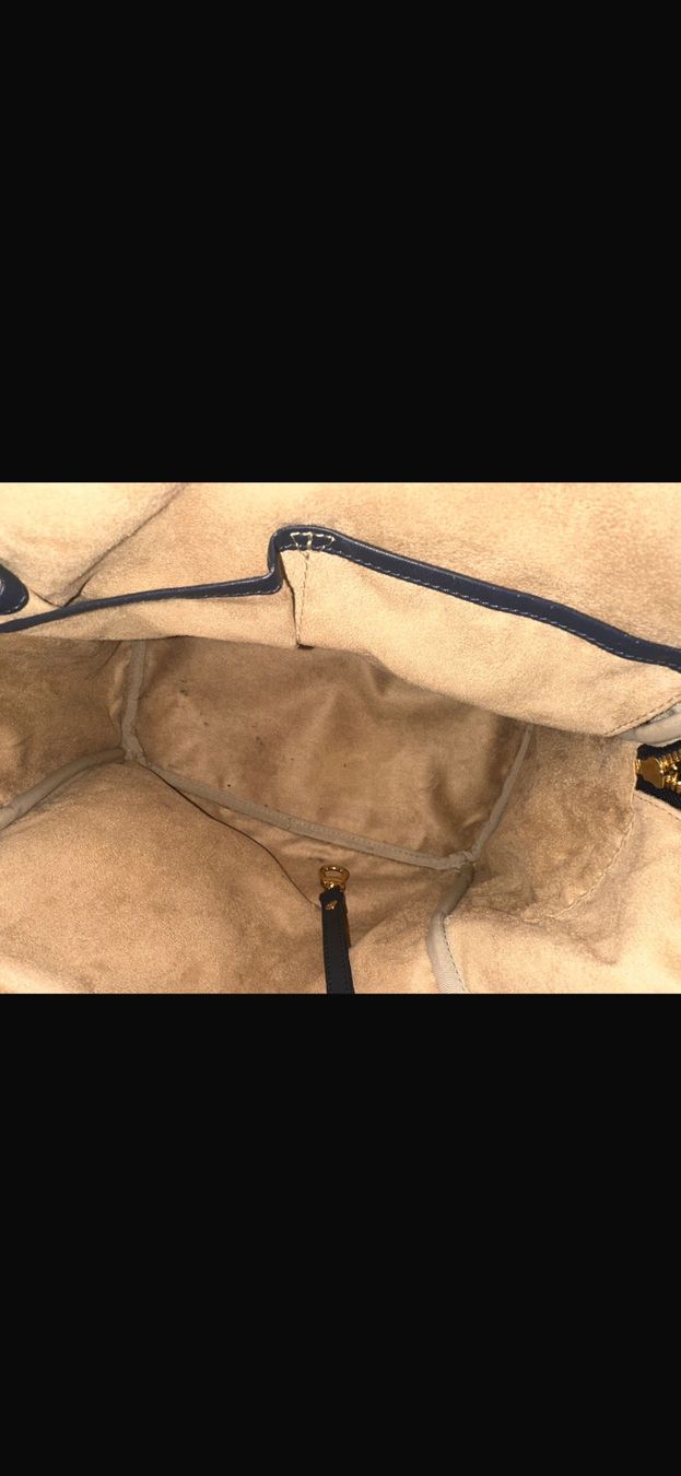 Maison Mollerus Zaini: Maison Mollerous Rucksack Dunkelblau – Usato da Dübendorf venduto da eld_5pbv 1