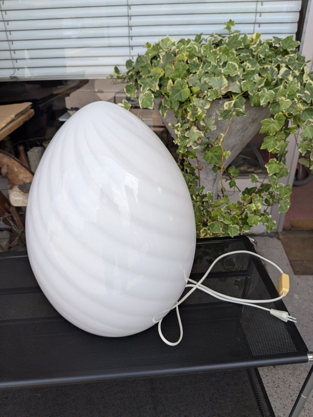 Murano Lampes: Murano Glas Eilampe Designklassiker Tischlampe – D'occasion à Emmen par Brockofsky 4